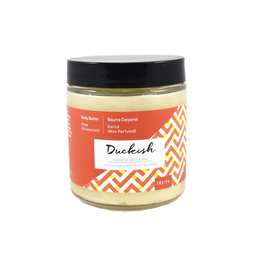 Picture of Duckish Natural Skin Care Duckish Natural Skin Care Shea Body Butter, Unscented 116g