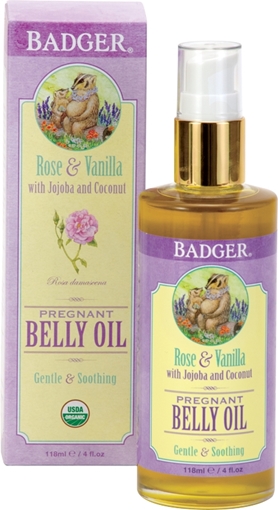 Picture of Badger Balm Badger Pregnant Belly Oil, 118ml