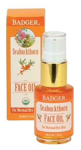 Picture of Badger Balm Badger Face Oil, Seabuckthorn 29.5ml