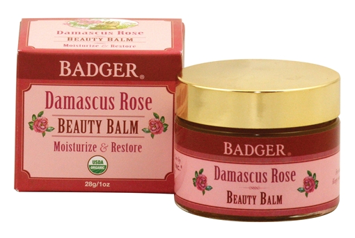 Picture of Badger Balm Badger Beauty Balm, Damascus Rose 28g