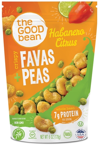 Picture of The Good Bean The Good Bean Habanero Citrus Favas & Peas, 170g