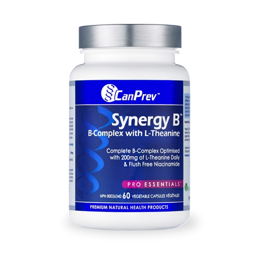 Picture of CanPrev CanPrev Synergy B Complex with L-Theanine, 60 Capsules