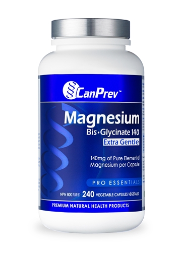 Picture of CanPrev CanPrev Magnesium Bis-Glycinate 140 Extra Gentle, 240 Vegicaps