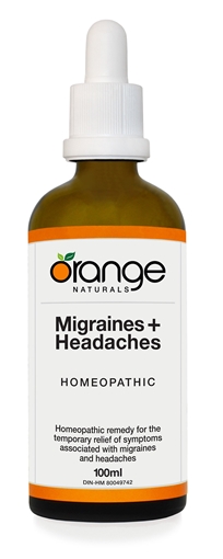 Picture of Orange Naturals Orange Naturals Migraines+Headaches Homeopathic, 100ml
