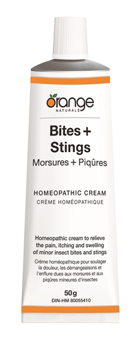 Picture of Orange Naturals Orange Naturals Bites+Stings Homeopathic Cream, 50g