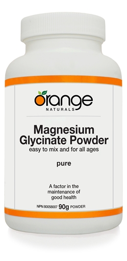 Picture of Orange Naturals Orange Naturals Magnesium glycinate Powder, 90g