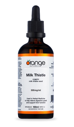 Picture of Orange Naturals Orange Naturals Milk Thistle Tincture, 100 ml
