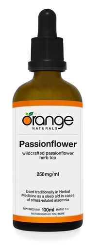 Picture of Orange Naturals Orange Naturals Passionflower Tincture, 100 ml