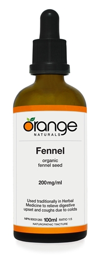 Picture of Orange Naturals Orange Naturals Fennel Tincture, 100mL