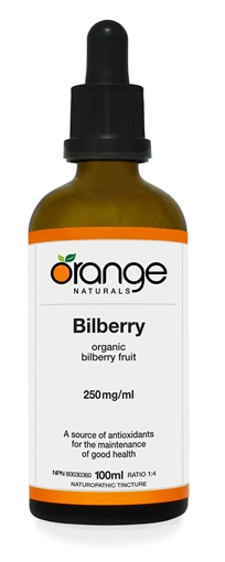 Picture of Orange Naturals Orange Naturals Bilberry Tincture, 100ml