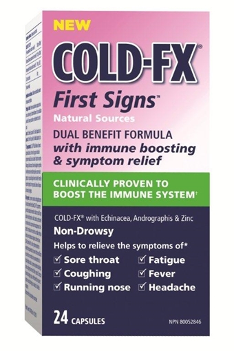 Picture of Cold-Fx COLD-FX® First Signs, Echinacea 24 Capsules