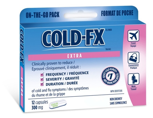 Picture of Cold-Fx Cold-FX® Single Sleeve, Extra Strength 12 Capsules
