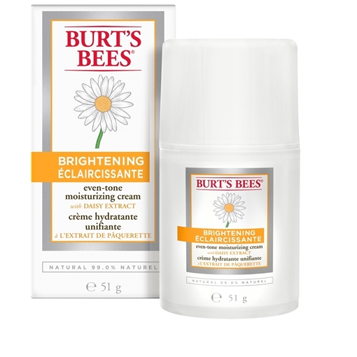 Burt's Bees Brightening Even Tone Moisturizer Cream, 51g