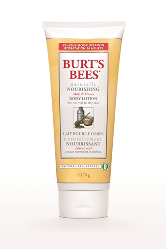 Picture of Burts Bees Burt's Bees Body Lotion, Milk and Honey 170g