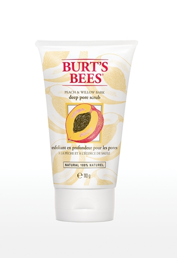 Picture of Burts Bees Burt's Bees Peach & Willow Bark Deep Pore Scrub, 110g