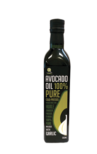 Picture of BR Naturals Avocado Garlic Oil Extra Virgin, 500 ml