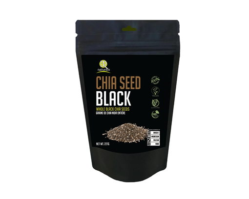 Picture of BR Naturals BR Naturals Black Chia Seed, Raw, 227g