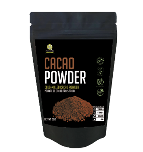 Picture of BR Naturals BR Naturals Cacao Powder, Raw, 227g