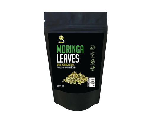 Picture of BR Naturals BR Naturals Moringa Leaf, Raw, 60 g
