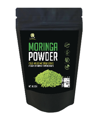 Picture of BR Naturals BR Naturals Moringa Leaf Powder, Raw, 227g