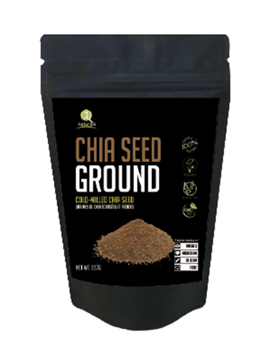 Picture of BR Naturals BR Naturals Chia Seed Ground, Raw, 227 g