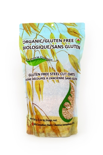 Picture of Splendor Garden Splendor Garden Organic Gluten-Free Steel Cut Oats, 700g
