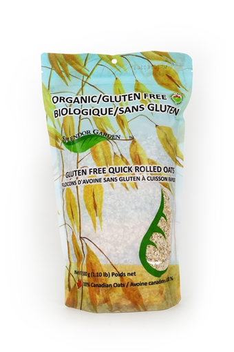 Picture of Splendor Garden Splendor Garden Organic Gluten-Free Quick Rolled Oats, 500g