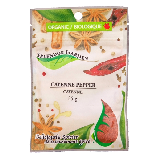 Picture of Splendor Garden Splendor Garden Organic Cayenne Pepper, 35g