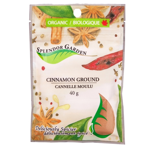 Picture of Splendor Garden Splendor Garden Organic Cinnamon Ground, 40g
