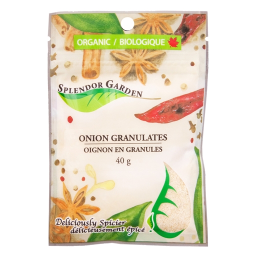Picture of Splendor Garden Splendor Garden Organic Onion Granulates, 40g