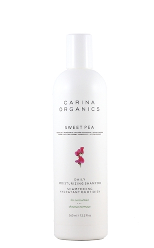 Picture of Carina Organics Carina Organics Daily Moisturizing Shampoo, Sweet Pea 360ml