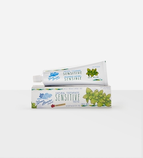 Picture of Green Beaver Co. Green Beaver Toothpaste, Sensitive 75ml