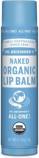 Picture of Dr. Bronner Dr. Bronner's Lip Balm, Naked 4g