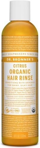 Picture of Dr. Bronner Dr. Bronner's Citrus Organic Hair Rinse, 237ml