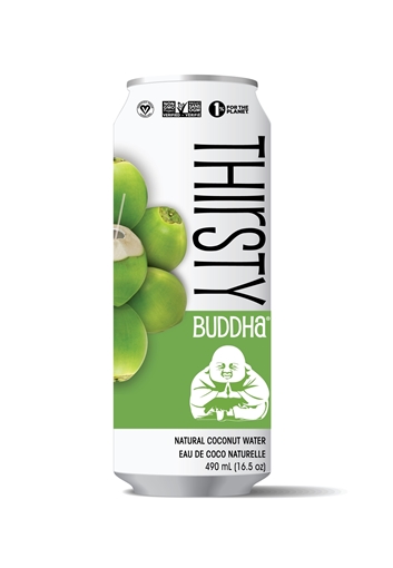 Picture of Buddha Brands Co. Thirsty Buddha All Natural Coconut Water, 490ml