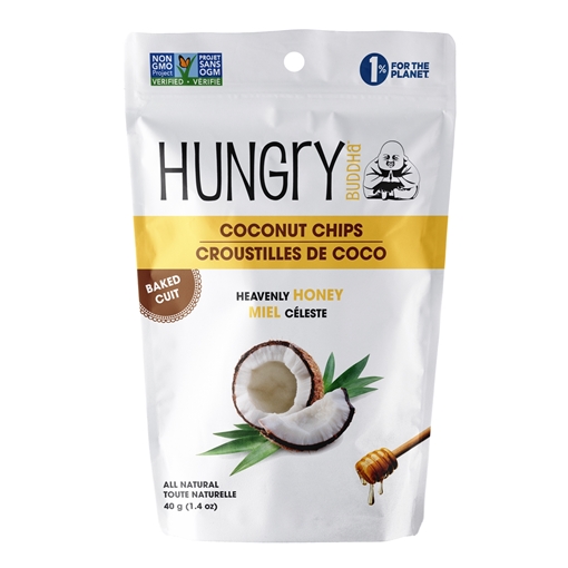 Hungry Buddha Coconut Chips, Heavenly Honey 40g | BuyWell.com - Canada ...