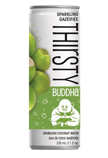 Picture of Buddha Brands Co. Thirsty Buddha Sparkling Coconut Water, 330ml
