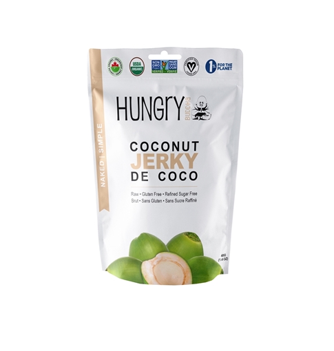 Picture of Buddha Brands Co. Hungry Buddha Coconut Jerky, Naked 40g