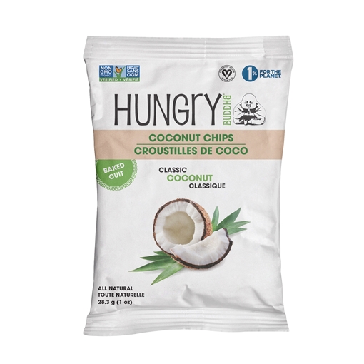 Picture of Buddha Brands Co. Hungry Buddha Coconut Chips, Classic 28g