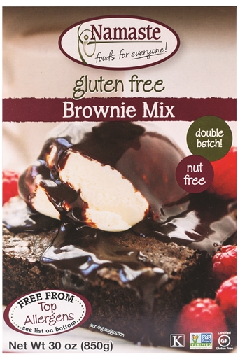 Picture of Namaste Foods Namaste Foods Gluten Free Brownie Mix, 850g