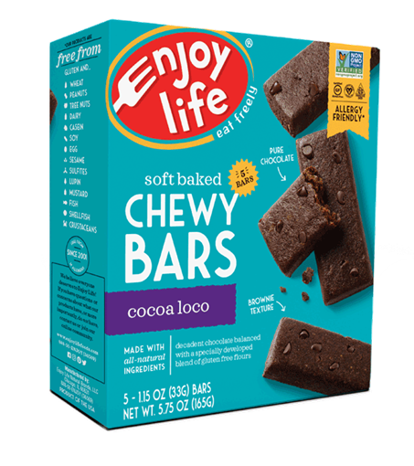 Picture of Enjoy Life Foods Enjoy Life Baked Chewy Bars, Cocoa Loco 5x33g