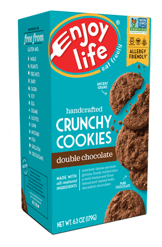 Picture of Enjoy Life Foods Enjoy Life Crunchy Cookies, Double Chocolate 179g