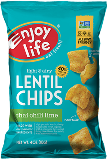 Enjoy Life Lentil Chips, Thai Chilli Lime 113g | BuyWell.com - Canada's ...