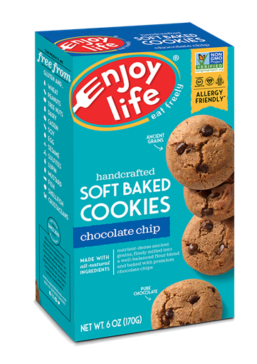 Picture of Enjoy Life Foods Enjoy Life Soft Baked Cookies, Chocolate Chip 170g