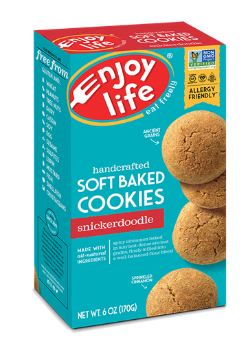 Picture of Enjoy Life Foods Enjoy Life Soft Baked Cookies, Snickerdoodle 170g