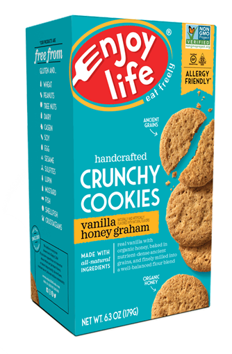 Picture of Enjoy Life Foods Enjoy Life Crunchy Cookies, Vanilla Honey Graham 179g