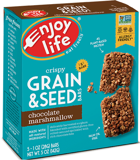 Picture of Enjoy Life Foods Enjoy Life Grain & Seed Bars, Chocolate Marshmallow Bar 5x28g