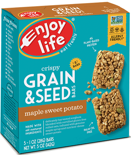 Picture of Enjoy Life Foods Enjoy Life Grain & Seed Bars, Maple Sweet Potato 5x28g