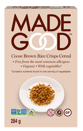 Picture of Made Good Made Good Brown Rice Crisps Cereal, Cocoa 248g