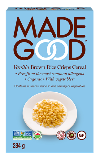Picture of Made Good Made Good Brown Rice Crisps Cereal, Vanilla 284g